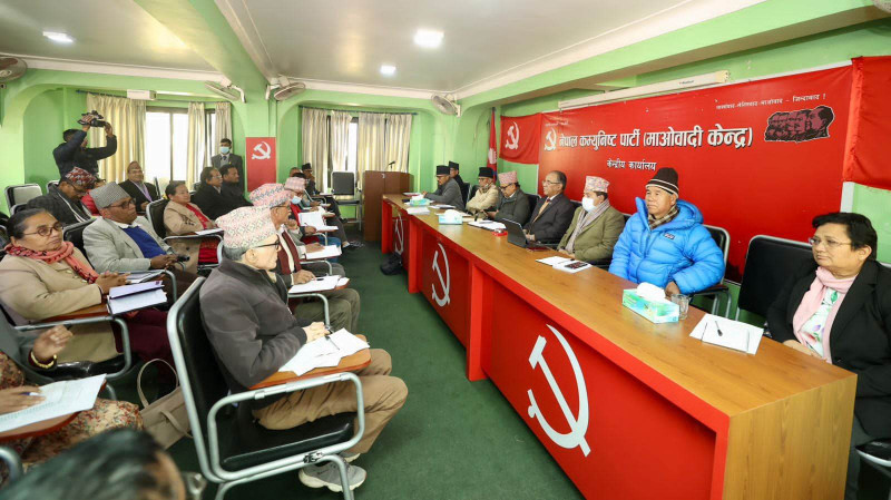 राष्ट्रपतिमा राष्ट्रिय सहमति जुटाउन एमालेसहितका दलहरूसँग छलफल गर्ने माओवादीको निर्णय